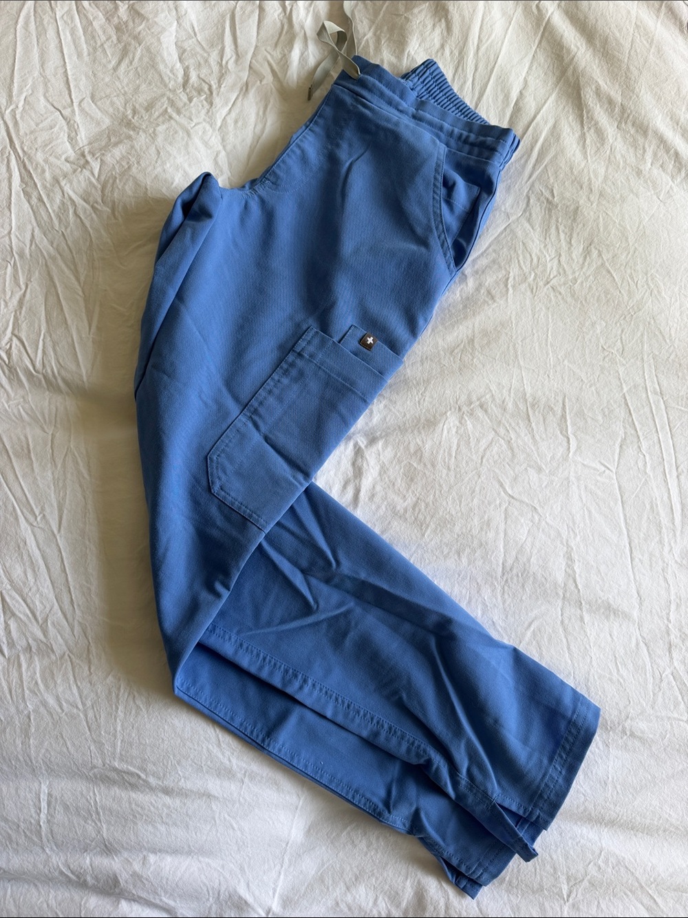 Sky Blue Women's Figs Scrub Pants